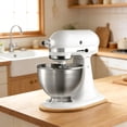 thumbnail image 4 of Bamboo Kitchen Aid Mixer Slider 4.5-5 Qt Tilt-Head Stand Mixer Kitchen Appliance Slider Tray Countertop Storage Attachments for Kitchen Aid Mixers Accessories, Gifts, 4 of 7