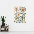 thumbnail image 4 of Artery8 Aster Flower Painting Wildflowers Spring Folk Art Living Room Extra Large XL Wall Art Poster Print, 4 of 5