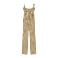 thumbnail image 5 of Fashion Jumpsuits for Women Tummy Control Summer Plus Size Stripe Print Casual Sleeveless Suspender Jumpsuit, 5 of 6