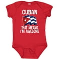 thumbnail image 3 of Inktastic Cuban Pride Cuba Flag Boys or Girls Baby Bodysuit, 3 of 5