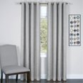 thumbnail image 1 of Panel de cortina de ventana Ergode Taylor 50x63 Plateado, 1 of 2