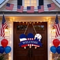 thumbnail image 4 of Nkmbld 4th of July Decorations for Front Door, Wooden Patriotic Independence Day Hanging Decorations, Welcome Hanging Sign for Indoor Outdoor Home Wall Decor, 4 of 7