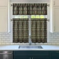 thumbnail image 3 of Funny Bigfoot Kitchen Curtains for Windows – Retro Forest Mountain Cabin Decor, Mythical Creature Window Drapes for Nature Lovers, Rustic Camping Themed Curtain Panels, 3 of 6