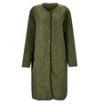 thumbnail image 4 of Vedolay Jackets for Women 2023 Plus Size Business Casual Long Fall Coat Green,One Size, 4 of 5