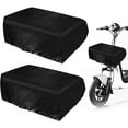 thumbnail image 1 of SHISUYAN 2 Pcs Electric Bike Basket Covers Rear Bike Basket Cover Cycling Basket Protection Cover Rainproof Protection For Cycling Basket, 1 of 9