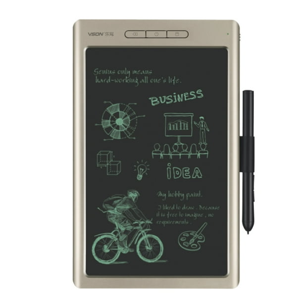 Tableta gráfica inteligente VSON, tableta de dibujo Digital, 8192 niveles, sensibilidad a la presión VSON Dorado