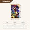 thumbnail image 3 of Power Rangers Wooden Shaft Hanging Poster Home Decor Poster Wall Art Painting For Living Room Bedroom 12"X18", 3 of 7