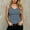 Shirts-Sky Blue, variant on Gamivast Ribbed Tank Top for Women V-Neck Sleeveless Slim Fit Summer Casual Basic Camisole Stretchy Layering Undershirt Everyday Workout Fitness Apparel Sky Blue XL