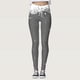 thumbnail image 2 of Gibobby leggings de Navidad Pantalones estampados navideños personalizados para mujer, mallas ajustadas personalizadas para mallas para correr, mallas navideñas de muñeco de nieve (Gris, S), 2 of 5