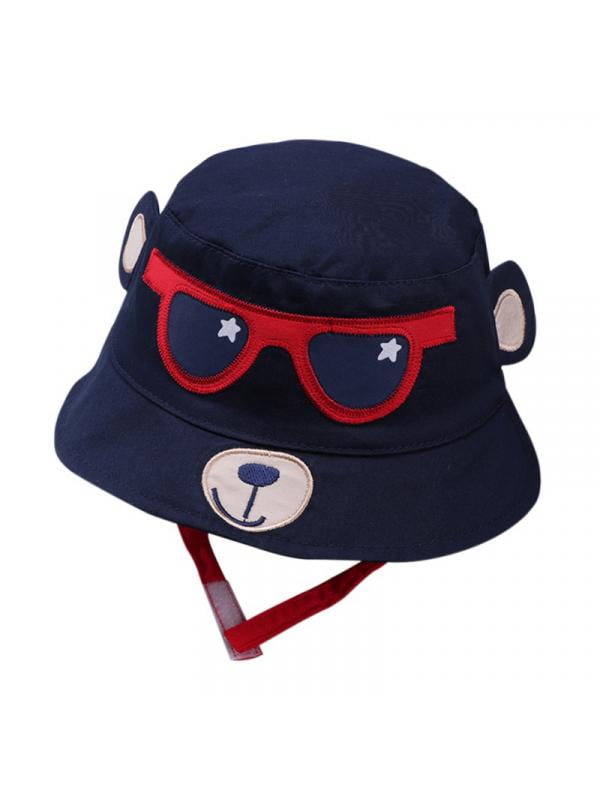 RAOEXI Kids Summer Baseball Cap Baby Boy Distressed-Washed Sun Visor Hats Toddler Girl Adjustable Trucker Hat for 1-4 Years 