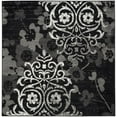 thumbnail image 7 of Alcott Hill Adirondack Black/Silver Area Rug, 7 of 7