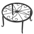 thumbnail image 4 of Noref Support de Plante en Fer Forgé Support de Pot de Fleurs Intérieur Extérieur Présentoir HG, 4 of 8