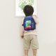 thumbnail image 5 of Bolsa para niños Mochilas de dinosaurios lindos Libro antipérdida preescolar encantador Azul, 5 of 5