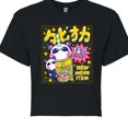 thumbnail image 3 of Instant Message - Panda Boba - Junior's Cropped Graphic T-Shirt, 3 of 6