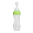thumbnail image 4 of Silicone Squeeze Feeding Spoon, Small Portable Lightweight Baby Squeeze Spoons Multi Purpose  Material  for Home for Travelling, 4 of 7