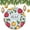 pattern-3, variant on Ornament Cute Welcome Country Apple Fruit Christmas Tree Ornaments Fruit Garden Orchard Autumn Keepsake Funny Christmas Hanging Tree Decor Ornament Holiday Present