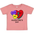 thumbnail image 3 of Inktastic 1st Valentine's Day Hearts Boys or Girls Baby T-Shirt, 3 of 5