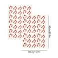 thumbnail image 3 of 2 Pack Christmas Hand Towels, Candy Cane Christmas Kitchen Towels, Soft Absorbent Holiday Dish Towels for Bathroom Kitchen Decor, Xmas Gift, 15.7 x 23.6 inch, 3 of 7