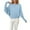 F46-Light Blue, variant on FYDUU Womens Sweaters Pullover Oversized Batwing Sleeve Knit Sweater Crew Neck Long Sleeve Soft Casual Comfortable Fall Winter Fashion Sweaters Casual Pullover Tops