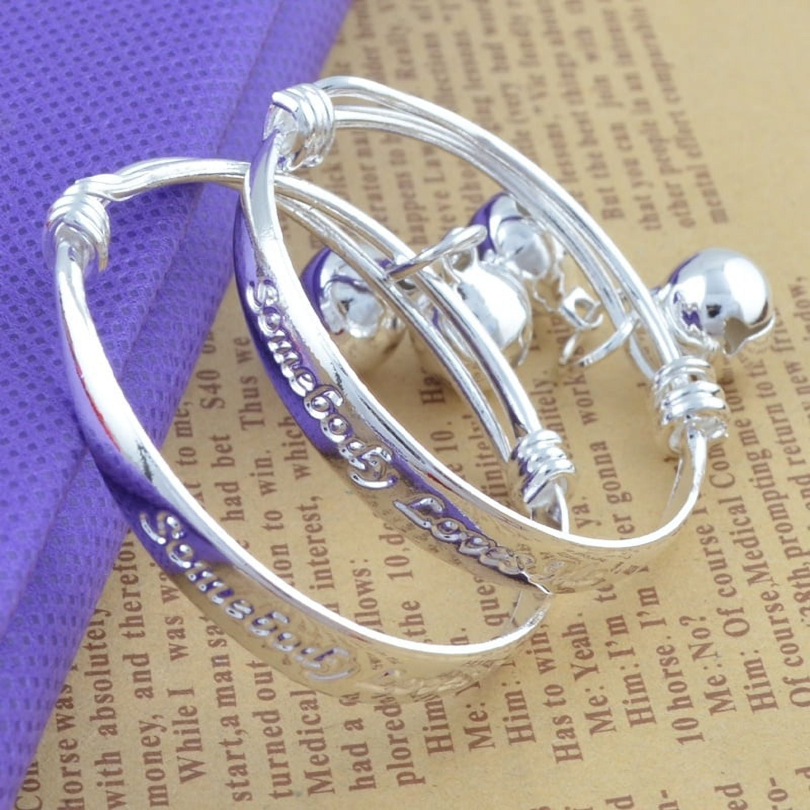 Sterling Silver Bangle Bracelet Set