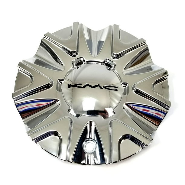 KMC Wheels Chrome 7" OD Wheel Center Hub Cap 6 Lug for KM678 Walmart