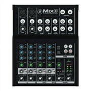 Mackie Mix8 Durable Recording Studio 8 Channel Compact Mixer with 3 Band EQ