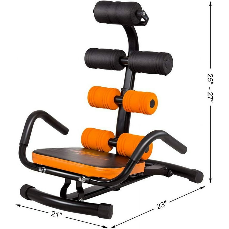 PRZL Abdominal Twister Trainer, Incline Ab Rocket Exerciser Height