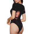 thumbnail image 3 of Lsque Five Nights At Freddy'S Women's Crew Neck Short Sleeve Bodysuit Basic T Shirts Tops Onesie Adult Cute Pajama-Small, 3 of 8