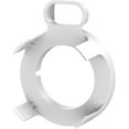 thumbnail image 2 of Google Wifi Wall Mount Bracket Holder [Old Rectangular Plug – Not Current Round Plug], Simplest Bracket Stand For Google Wifi Router And Beacons (No Messy Screws) (White (1 Pack)), 2 of 7