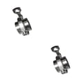 thumbnail image 1 of mmirethe SS304 2 Sanitary Pipe Weld Ferrule Tri Clamp PTFE Gasket Set Brand New 51mm 2Set, 1 of 1