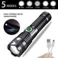 thumbnail image 2 of CNKOO Rechargeable 1000000 Lumens Xhp70 Most Powerful LED Flashlight USB Zoom Torch, 2 of 11