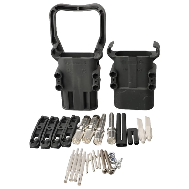 High Current Forklift Quick Connector Lithium Battery Charging 80/160/320A 320A Female + Male