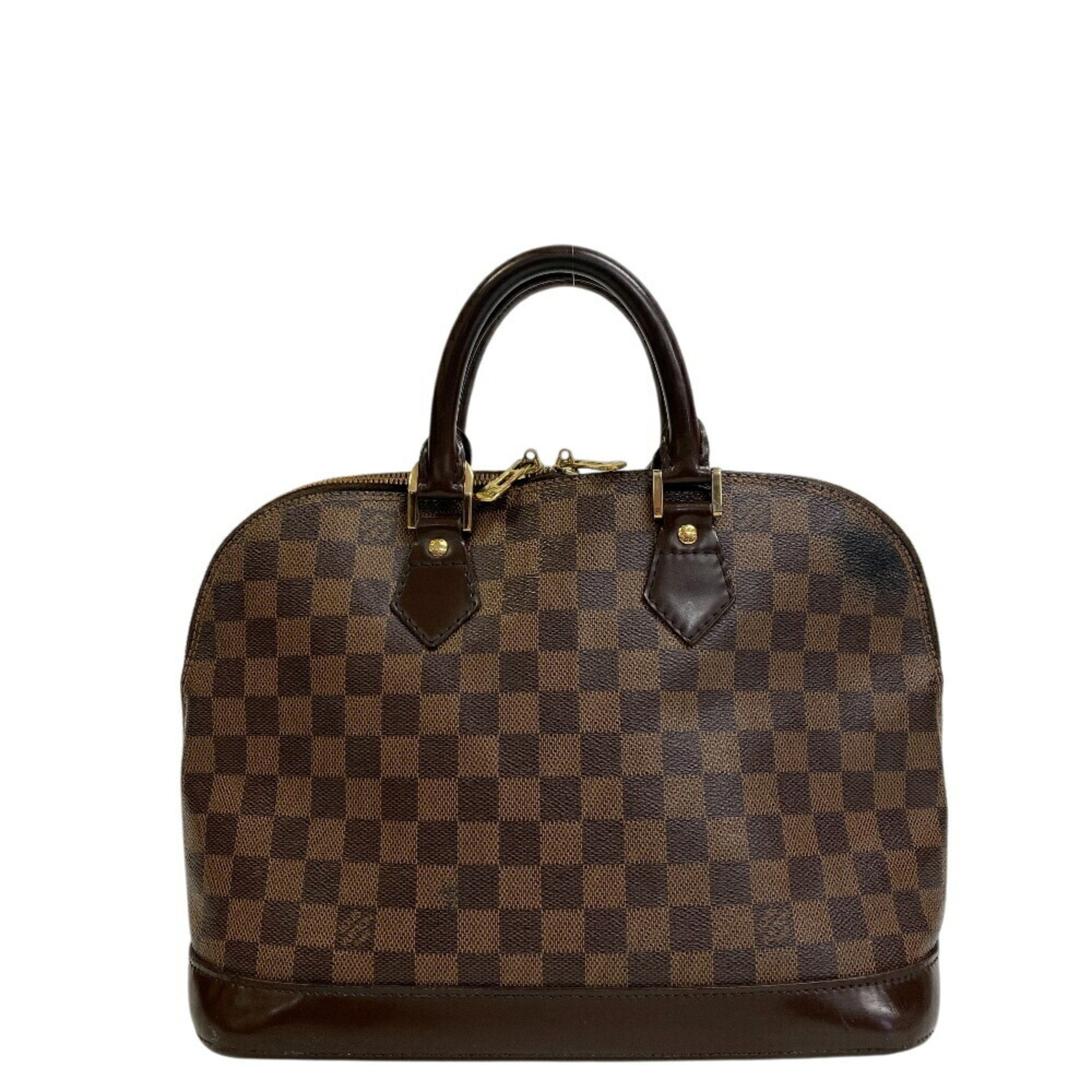 Pre-Owned LOUIS VUITTON N53151 Alma PM Damier Handbag, Women's, Brown (Good)