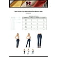 thumbnail image 2 of MixMatchy Women's Sexy Stylish Flare Bell Bottom Slim Bootcut Jean, 2 of 6