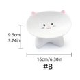 thumbnail image 4 of Ceramic Cat Bowl, Cute Pet Food Bowl For Dogs & Cats, Elevated Cat Bowl, 4 of 11