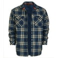thumbnail image 4 of Gioberti Mens Checkered Flannel Jacket With Velvet Underlining, 4 of 5