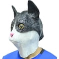 thumbnail image 7 of MAKEATREE Cute Cat Mask for Adults, Realistic Latex Cat Head Mask for Halloween Costume, Party Props, Unisex Animal Full Face Mask, 7 of 7