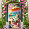 thumbnail image 6 of Decorative Design Hello Summer Beach Party Vacation Banner for Outdoor Events Seaside Gatherings Tropical Themes, 6 of 7