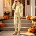 thumbnail image 2 of Girls Shiny Metallic Mock Neck Unitard Long Sleeve Full Jumpsuit Kids Slim Fit Bodysuit Dance Leotard Turtleneck Jumpsuit, 2 of 8