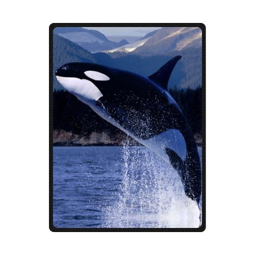 Orca fleece blanket hotsell