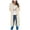 Beige, variant on Vedolay Womens Jackets Women's Solid Color Open Front Plus Size Long Sleeve Office Fashion Jacket,Khaki XL
