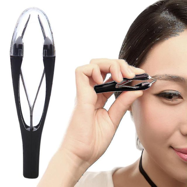 Automatic Retractable Eyebrow Tweezer Eyebrow Makeup Cosmetic Hair Removal Tool