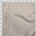 thumbnail image 4 of oneOone Viscose Chiffon Beige Fabric Asian Block Craft Projects Decor Fabric Printed By The Yard 42 Inch Wide, 4 of 4