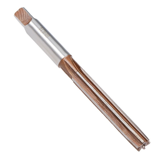 Uxcell 10mm Alloy Tool Steel H8 Precision 6 Straight Flutes Milling Cutter Hand Reamer Uncoated