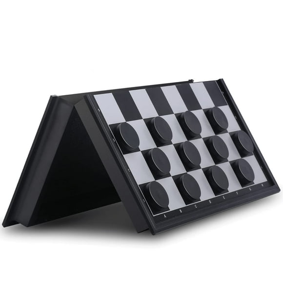 Juego de mesa Travel Checkers QuadPro Magnetic con tablero plegable