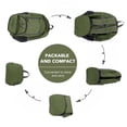 thumbnail image 4 of Mochila mochila mochila plegable para hombres para mujeres impermeables mochila de viajes de mochila de viaje, 4 of 7
