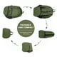 thumbnail image 4 of Mochila mochila mochila plegable para hombres para mujeres impermeables mochila de viajes de mochila de viaje, 4 of 7