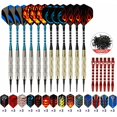 thumbnail image 1 of Seek Your Victory With Our Professional Dart Set, Red Shape Design For Improved Accuracy, 18 Gram Brass Steel Barrels Ensure Stability In Flight, 1 of 5
