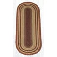 thumbnail image 4 of Earth Rugs 02-357 Burgundy-Gray-Creme Oval Rug, 4 of 5