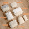thumbnail image 7 of Packing Cubes for Travel - Luggage Organizer Bags Family, Mesh Breathable Suitcases, 7 of 7